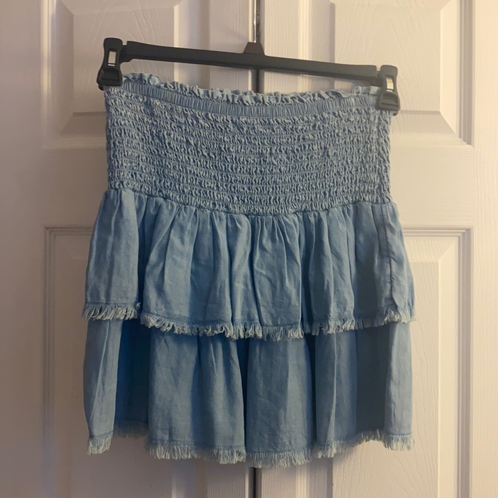 Aerie light blue skirt